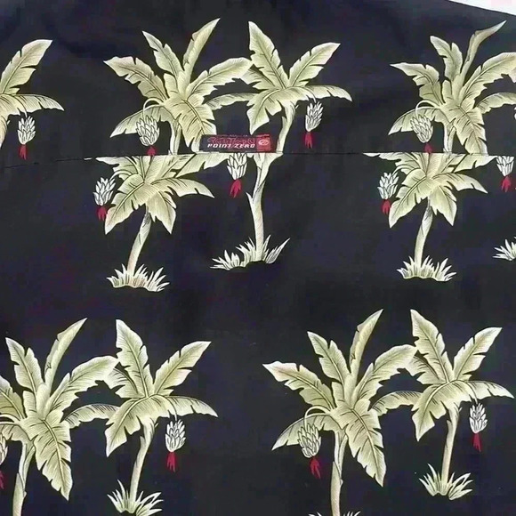Point Zero Hawaiian hula girls print short sleeve shirt button up men’s size 3XL - Picture 12 of 13